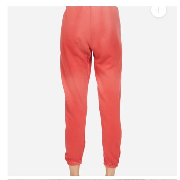 Michael Lauren red‎ brick crewneck and sweatpants set XS - Picture 2 of 10